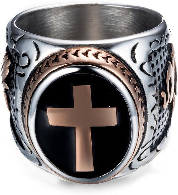 Christian Holy Cross Ring