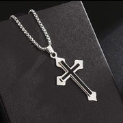 Herinos Cross Pendant Necklace Chain
