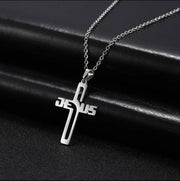 Cross Necklace Faith Cross Pendant Cross Chain